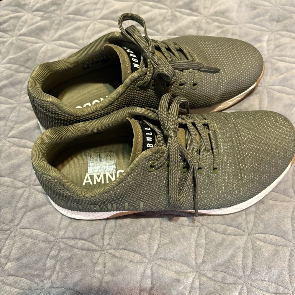 No Bull Olive Sneakers